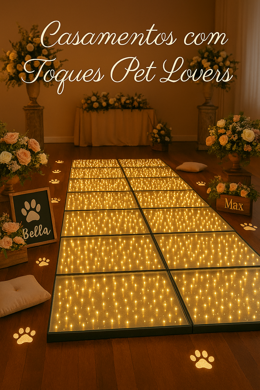 Casamentos com Toques Pet Lovers